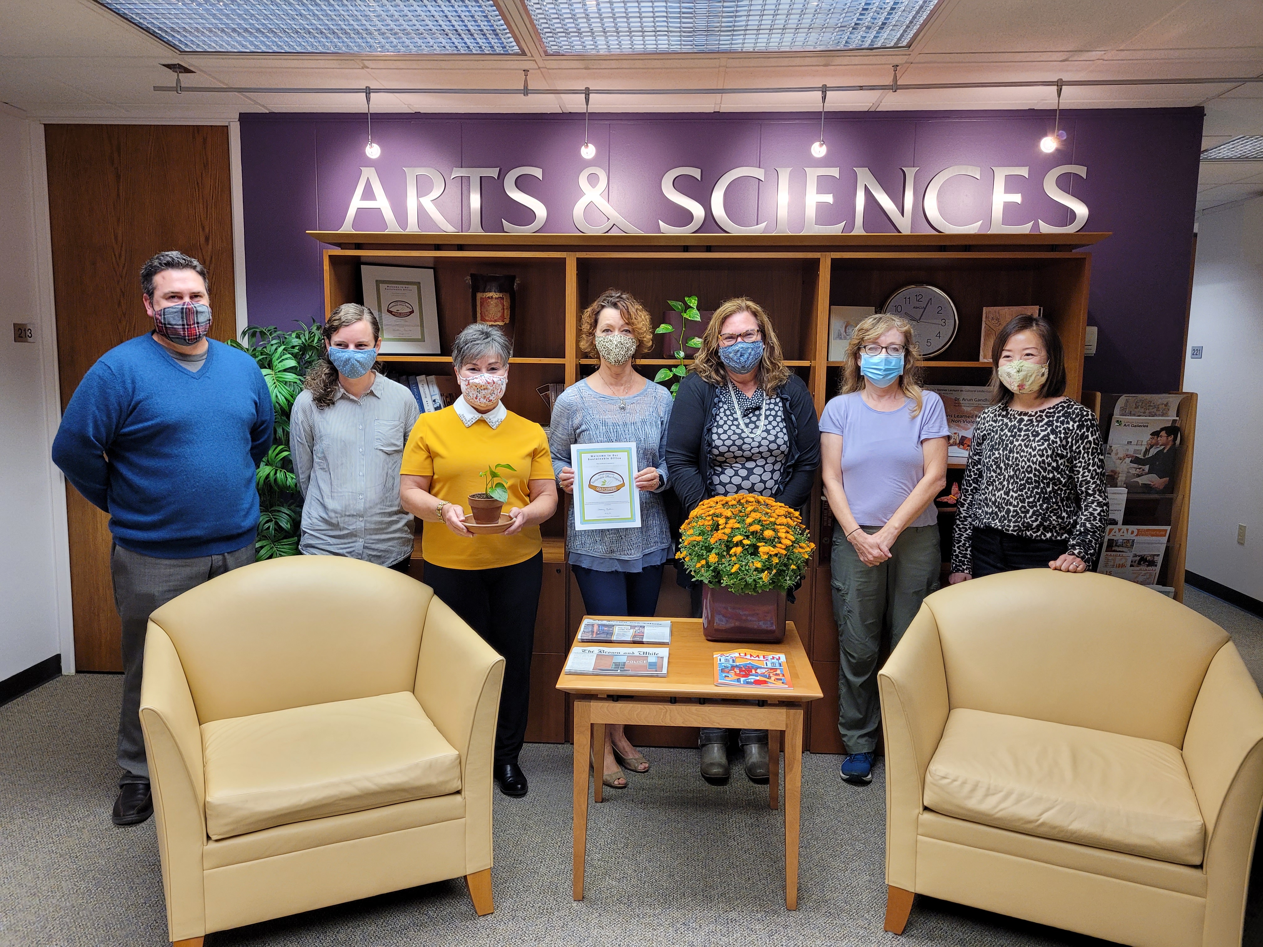 Striking Gold: College of Arts & Sciences Dean's Office Certifies in ...