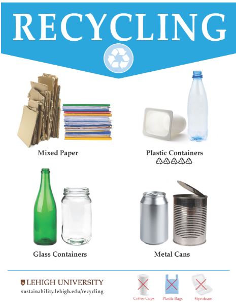 Recycling | Sustainability at Lehigh