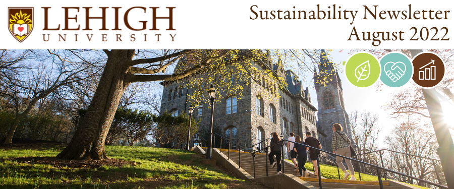 August 2022 Header Images - Trees and green grass on campus